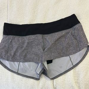 Lululemon Speed Up Low Rise 2.5” Shorts